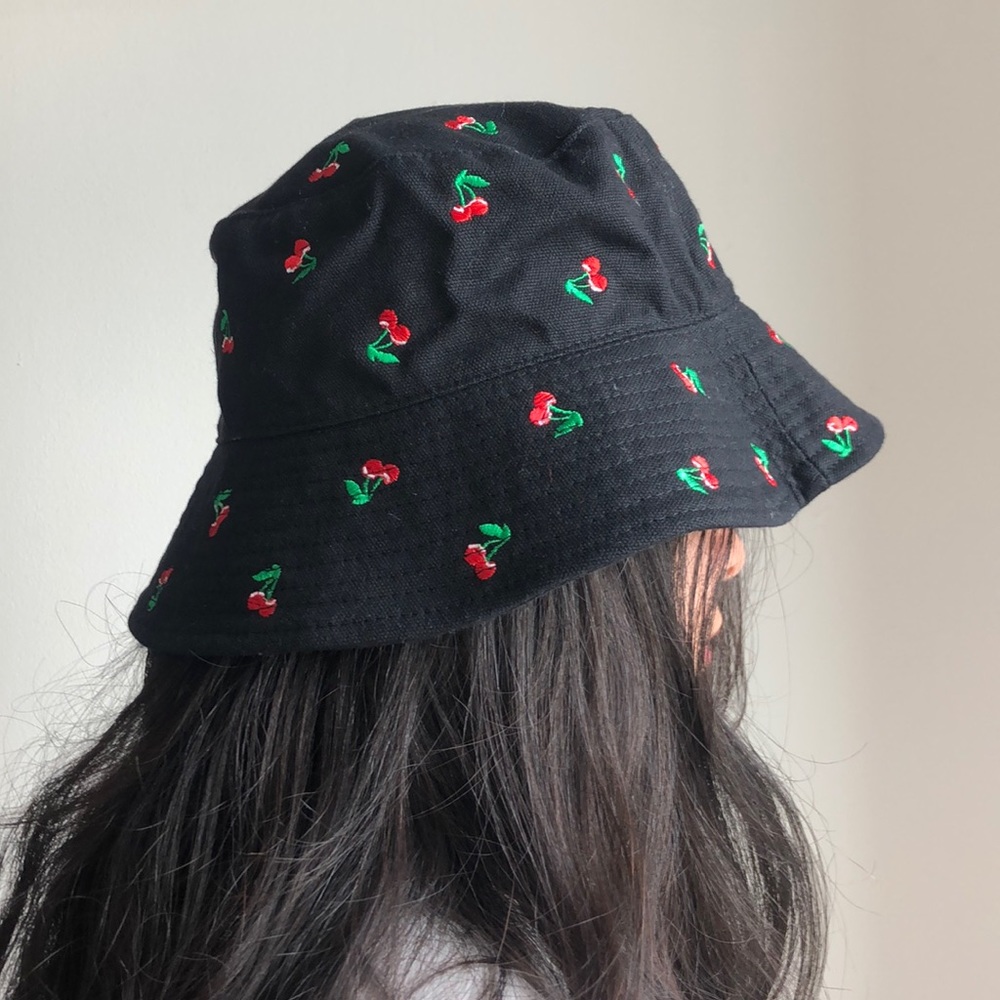 Cherry bucket hat